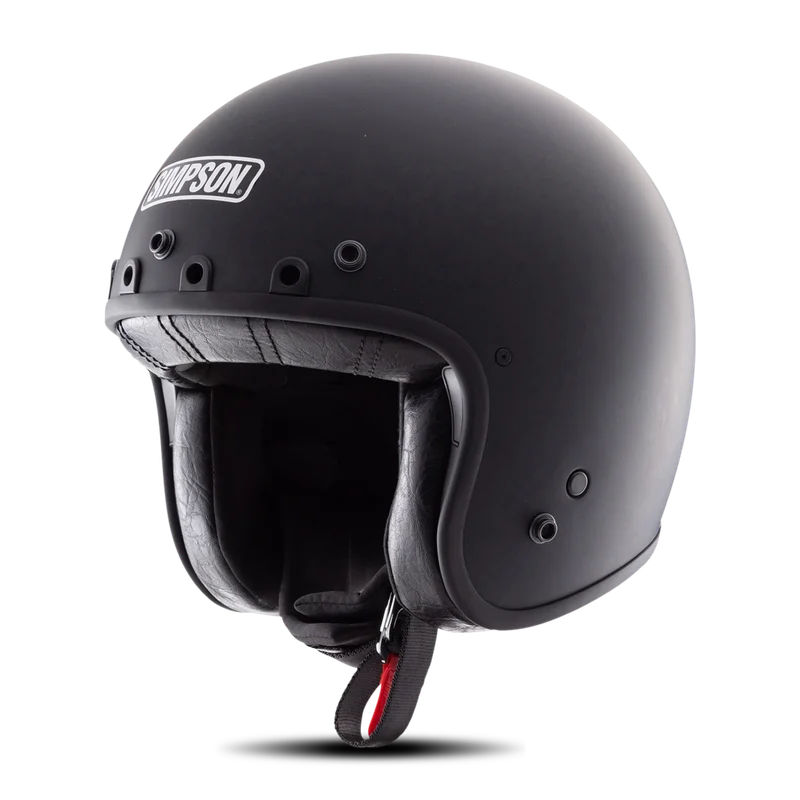 Kask Otwarty Simpson Chopper Czarny S