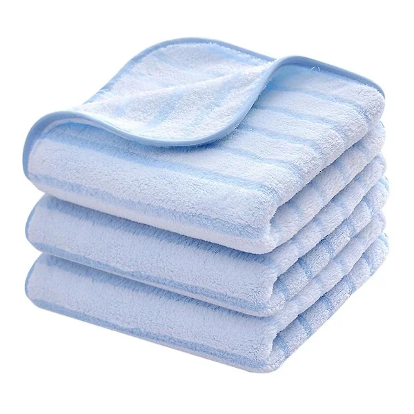 Håndklær til bad Soft Highly Absorbent Håndkle Sett, Størrelse 35*75cm (3-pakning)