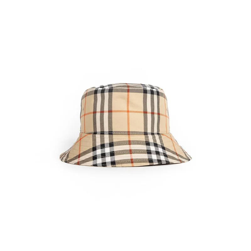 Checked Bucket Hat