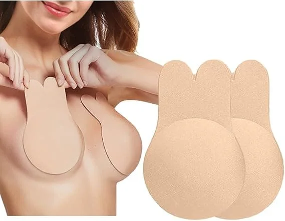 11cm-Usynlig BH Silikon Selvklebende Push Up BH Stroppeløs Dame