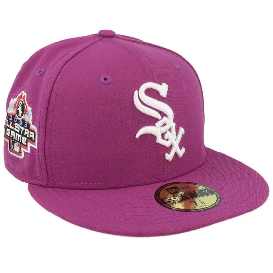 New Era - MLB Violetti fitted Lippis - Chicago White Sox Quick Turn 59FIFTY All Star Game 2003 S Grape/Pink Fitted @ Hatstore