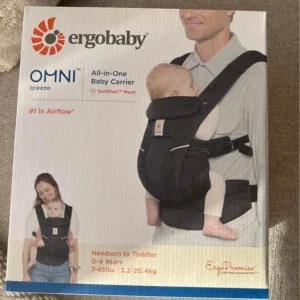 Ergobaby Omni Breeze bärsele svart