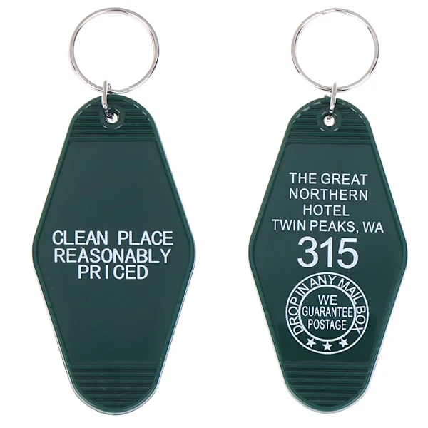 Twin Peaks Nyckelringar The Great Northern Hotel Rum # 315 Nyckel T Vit{BT}