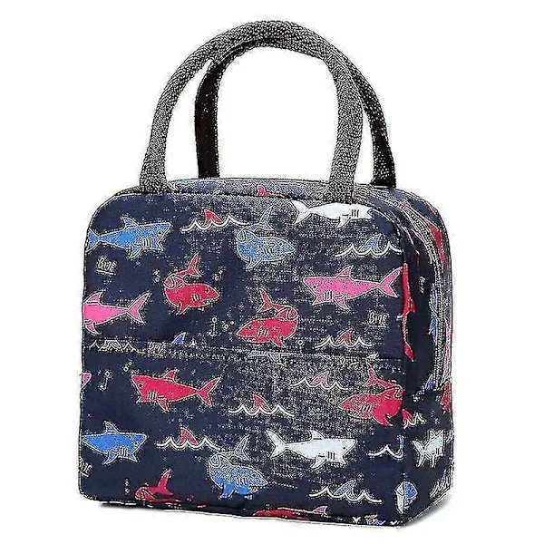 Oxford Stoff Lunsjpose Isolasjon Matboks Bag Kald Isolasjon Lunsjpose Stor