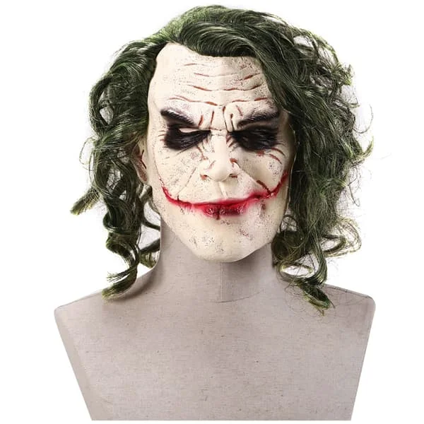 Halloween Joker maske Cosplay Klovn Maske i Batman