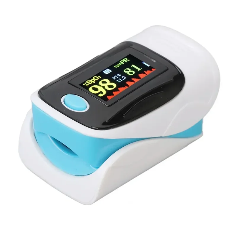 AliExpress - AiQUE Wiederaufladbares Pulsoximeter Fingerblutsauerstoffmessgerät TFT 4-Farben-Display Fingerspitzen-Sättigungsmonitor SPO2 PR PI