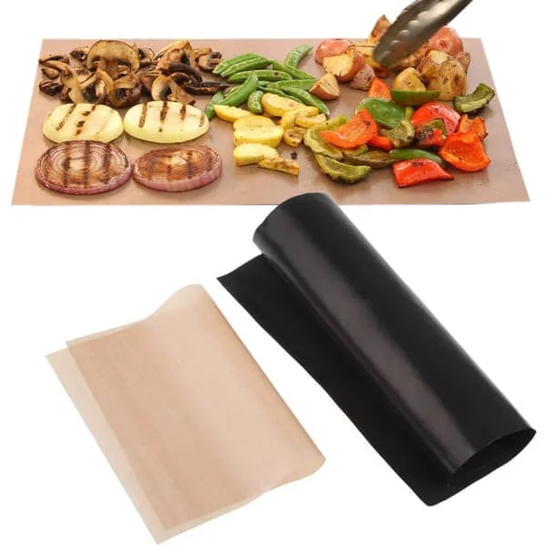 Genanvendelige Grillmåtter | 2-pak Non-Stick Grill- og Bagemåtter_qq