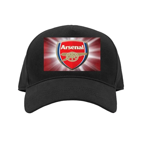 Keps för Barn | Bekväm Justerbar Barn-Keps Svart Barn Arsenal
