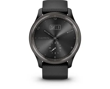 Garmin-Vivomove Trend, Black-Smartklokke i trendy og analog utførelse-Personal training-Smartklokker fra Garmin