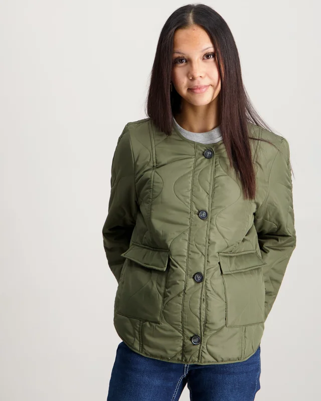 VERO MODA VMMILLIE JACKET GIRL Grøn Jakker Pige - Kids Brand Store