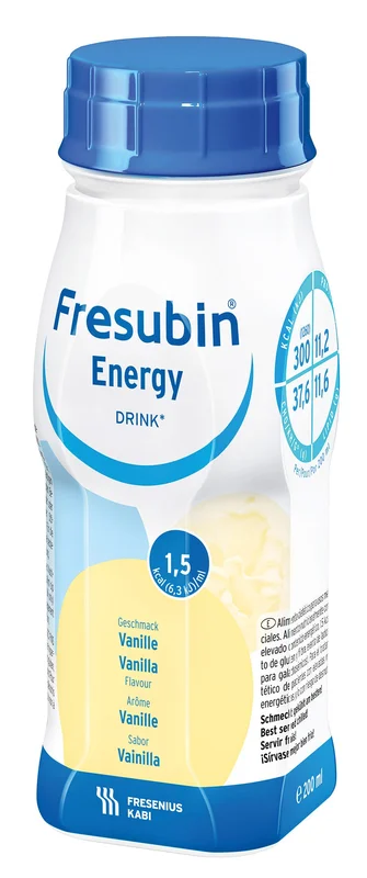Fresubin Energy Drink næringsdrikk vanilje 4x200 ml