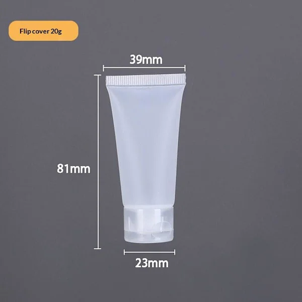 Reise 20 50 100ml Ansiktsrens Håndkrem Kosmetikkdispenser
