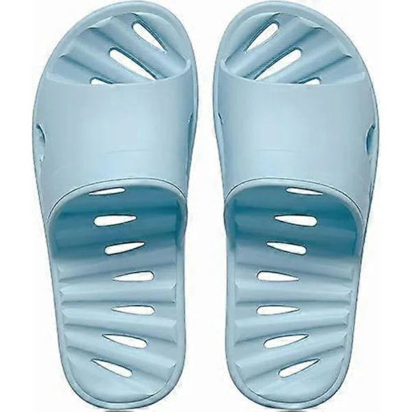 Badeslippers til kvinder og mænd, hurtigtørrende badesko, skridsikre slippers til bad, swimmingpool, sommerstrandsandaler 5 5.5