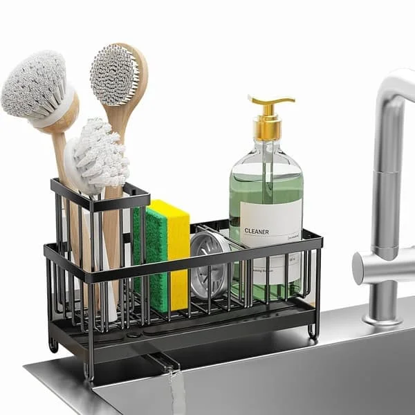 Stainless Steel Dish Rack, Drainer/Organizer, Sink Organizer, Kitchen Storage for Kitchen