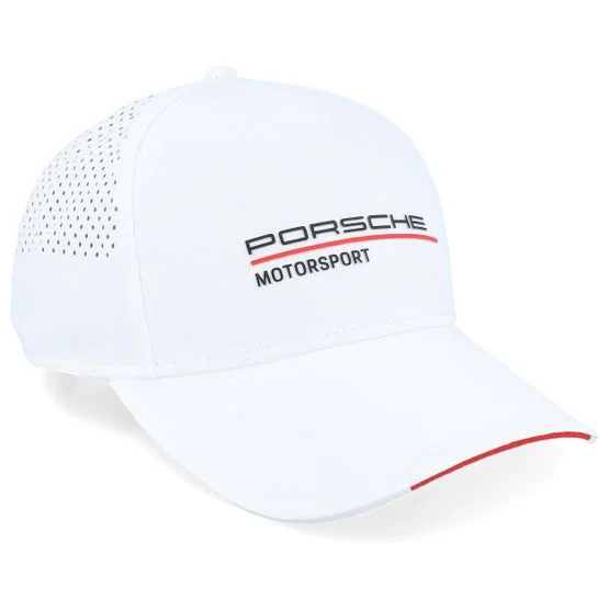 Porsche - Porsche Motorsport White Adjustable Adjustable White Cap - @ Hatstore