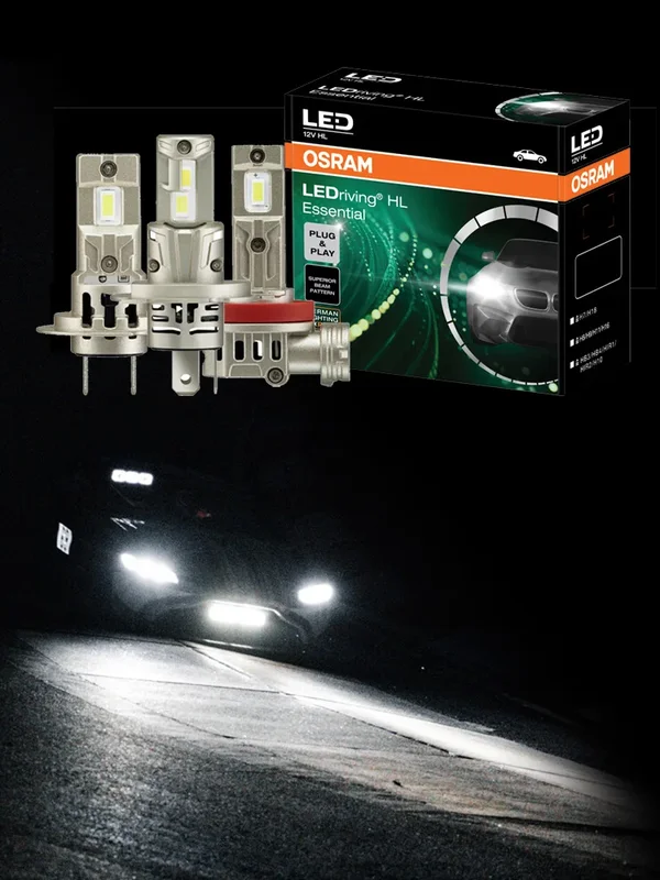 AliExpress - Ampoules LED pour phares de voiture OSRAM Essential H4 H7 H11, installation facile, H8 H9 H10 H16 H18 H19 9005 9006 9011 9012, ampoules 