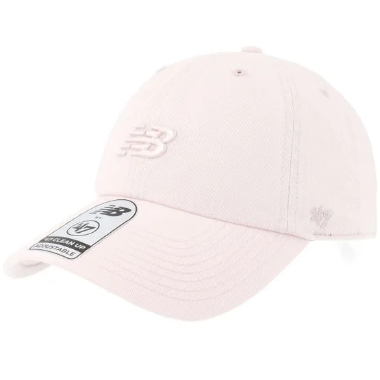 New Balance - Pink unconstructed Czapka Z Daszkiem - Core Clean Up Pink Granite Dad Cap @ Hatstore
