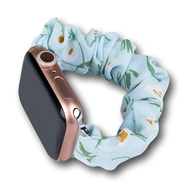 Apple Watch 2/3/4/5/6/7/SE (38/40/41mm) Armbånd Stof - Blå