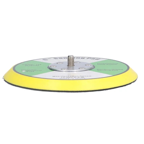 Kardborreband Stödplattor Luftslipmaskin Polermaskin PU Stöddyna för Slipning Polering Buffning 6 tum 5/16 tumx24 Gänga 12000RPM