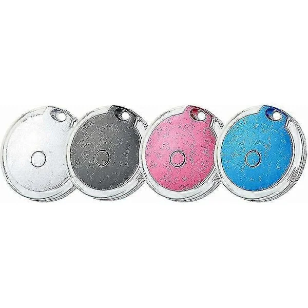 4 kpl Mini GPS-paikannin Vedenpitävä Kannettava Bluetooth-paikannin Matkatavaroille/lapsille/lemmikeille/kissalle/koiralle Premium