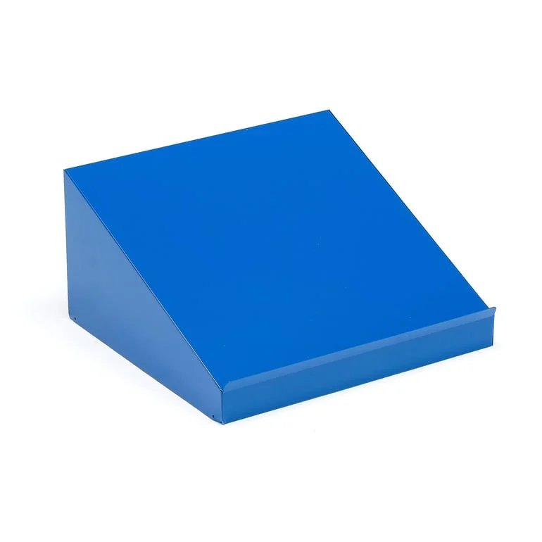 Writing desk for workshop cabinet SERVE, blue