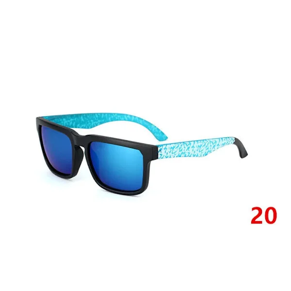 Vintage KEN BLOCK Solbriller Mænd Spioneret Mærke Designer Reflekterende Spejl Solbriller Mandlige Kvinder Retro Firkantet Kørebriller uv