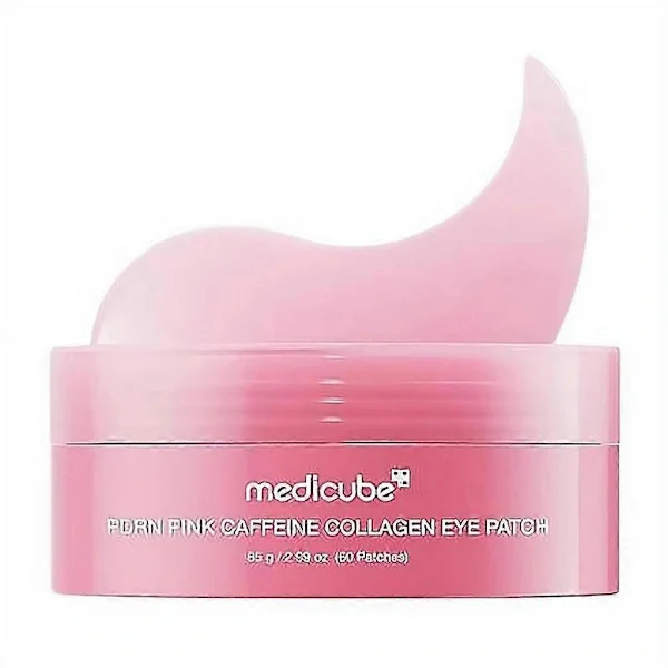 Medicube PDRN Pink Collagen Set: 60 st koffeinögonmasker och 10g Volume Multi Balm