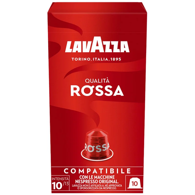 Lavazza Qualità Rossa kaffekapslar, 10 st | Matlagning > Skafferiet > Te- och Kaffekapslar > Kaffekapsler | Bagaren och Kocken