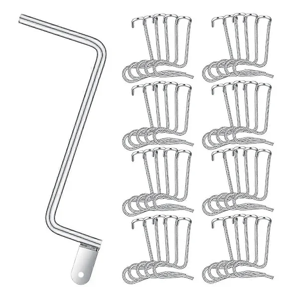 Fence Wire Tensioner with 1 Tension Handle, Fence Wire Strainer, Tool for Stretching Steel Wire Fences
