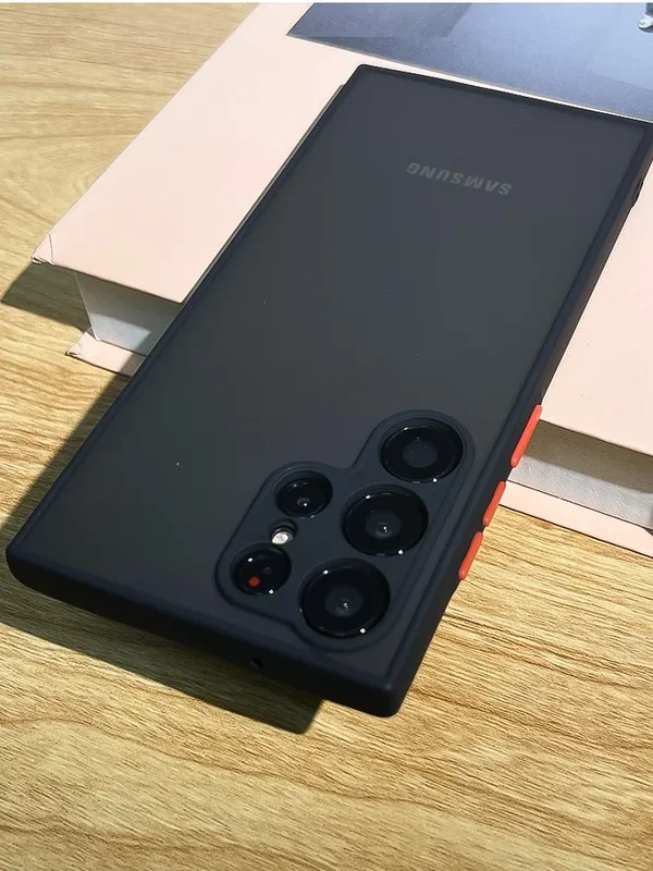 AliExpress - Neue Rüstung Stoßfest Fall Für Samsung Galaxy S24 S25 S21 S22 S23 Plus S20 S21 FE S24 Ultra 5G Haut Gefühl Schutzhülle Fall