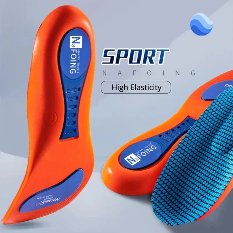AliExpress - Semelles orthopédiques de sport pour hommes et femmes, EVA respirant, absorption des chocs, semelles pour chaussures de course, de basket