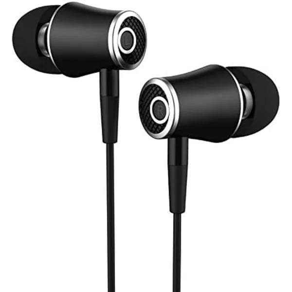 Hörlurar för ZTE Blade X Max, Grand X Max 2 X3 X4, Duo LTE, XL, ZMax Pro Z981 Hörlurar Mikrofon Telefonsamtal In-Ear Stereoljud