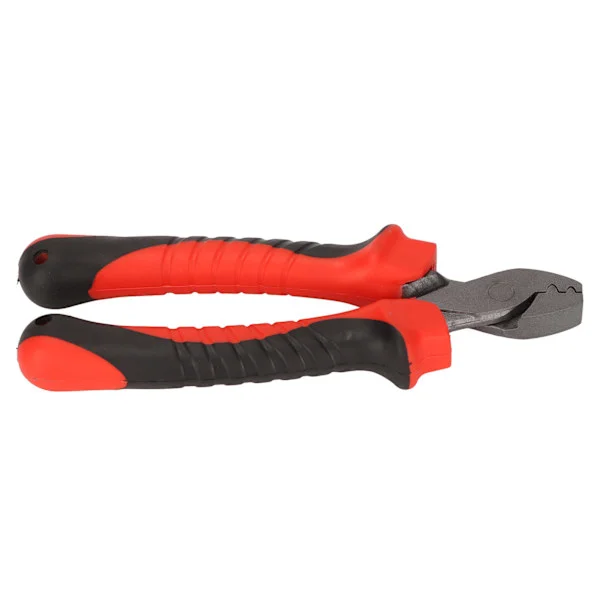 Ergonomisk Gummihåndtak Fiskekrimp Tang Rask Skjæring Karbonstål Wire Crimper Verktøy