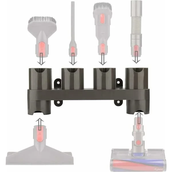 Tilbehørsstativ for Dyson, tilbehørsarrangør for Dyson V15 V12