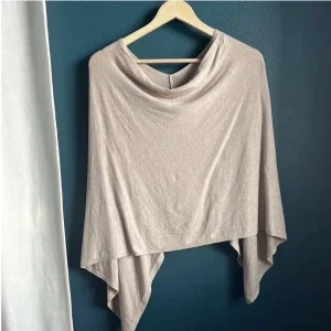 Beige Poncho