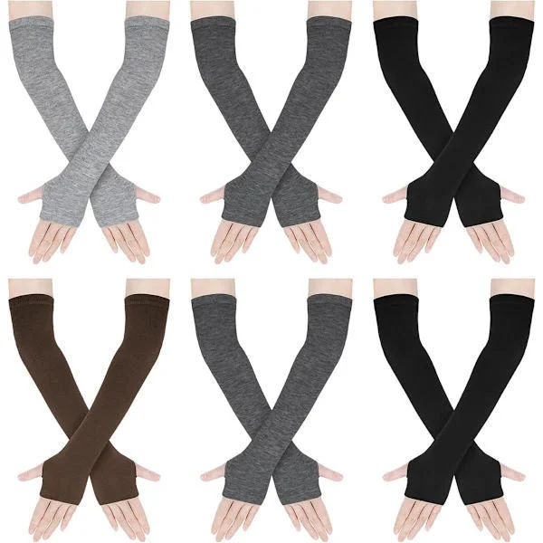 Armbånd - Unisex armbånd - 6 par tommelfingerhuller