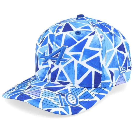 New Era - Motor Bleu adjustable Casquette - Alpine F1 24 Gasly Barcelona 9FIFTY Blue Adjustable @ Hatstore