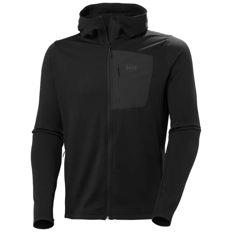 Helly Hansen Versalite miesten hupullinen fleecetakki, musta