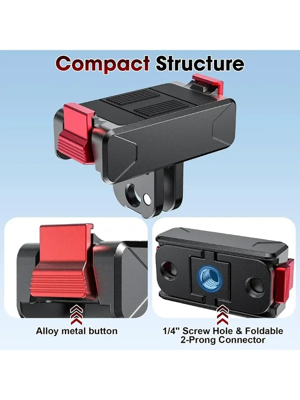 AliExpress - Adaptateur magnétique pour DJI Osmo Action 5 Pro OSMO 360 / NANO, plaque à dégagement rapide pour DJI Action 6 4 3, accessoires 