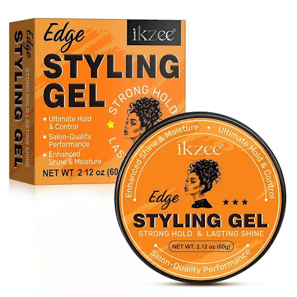 Premium Styling Gel - Långvarig, Glansförstärkande, Mot Håravfall & Kontroll av Frissigt Hår, Icke-klibbig 60g för Torrt, Lockigt, Tjockt Hår