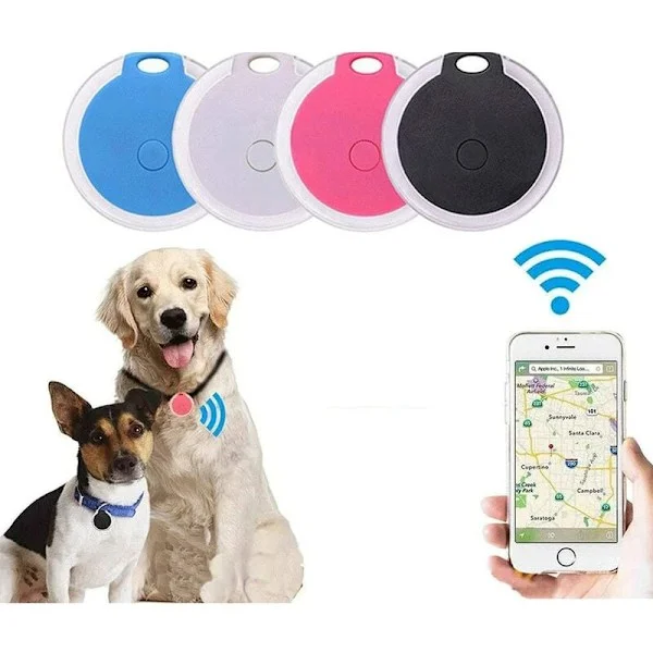 GPS-hundetracker, anti-tabt halsbånd, GPS-kattepejler med alarm til kæledyr, hund, køretøj, børn, ældre, mini SOS GPS-udendørs navigationspejler. (