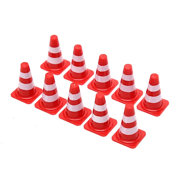 10x Mini Plastic Traffic Cones Sport Training Tiesulku Mini Tra