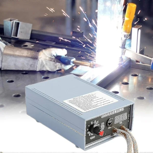 Punktsveiser Kit Bærbar Justerbar 5000w 18650 Batteri Punktsveisemaskin For Lodding Mengxi-ZZY