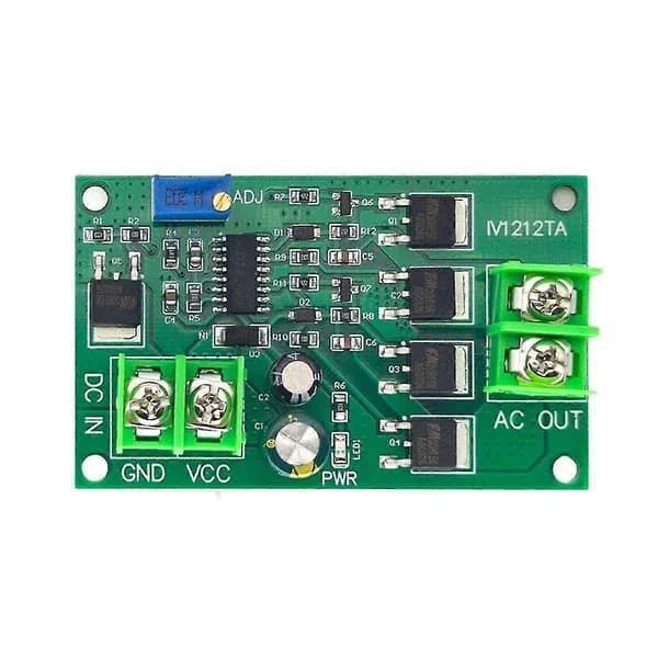 200W DC 12V - AC 12V Invertteri 50Hz Neliöaaltogeneraattori Moduuli 12W AC 12V - 220V IV1212TA -Sy