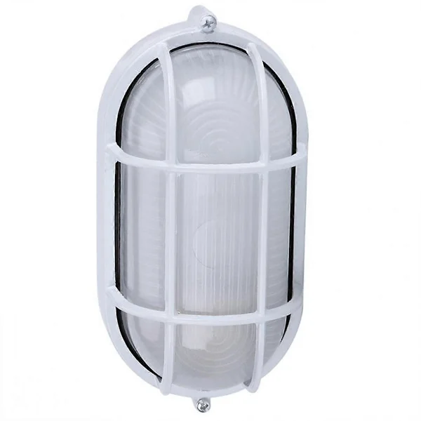 Oval Saunalampe Damptett Eksplosjonssikker Lampe for Badstue Dampbad Baderom Bruk Badstuerom (FMY)
