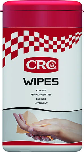 CRC WIPES HÅNDRENSEKLUTER TIL MANGE TYPER FORMÅL