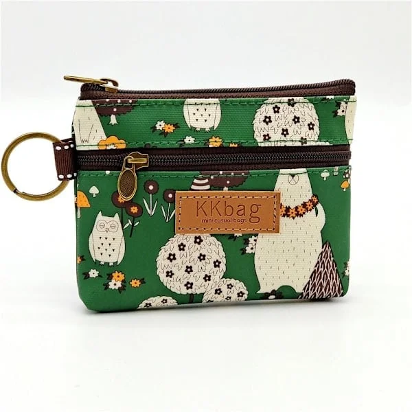 Cartoon Animal Wallets Purse Card Mini Key Card Holder Storage Bag 2 2