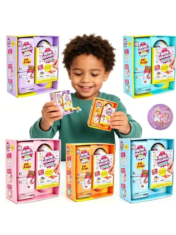AliExpress - ZURU Surprise Ball Baby Ball Mini Brands Fridge Ball Blind Box Housekeeping Toy Mystery Box Fill the Fridge Children's Gift Toys