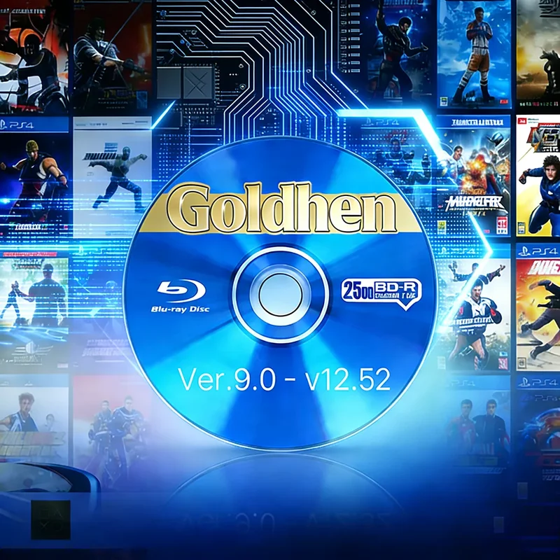 AliExpress - GoldHEN for PS4 Jailbreak Disc V12.52 Collector’s Edition CD 1-Click Boot Tool Supports FW 9.0–13.52 Homebrew Backup Loader