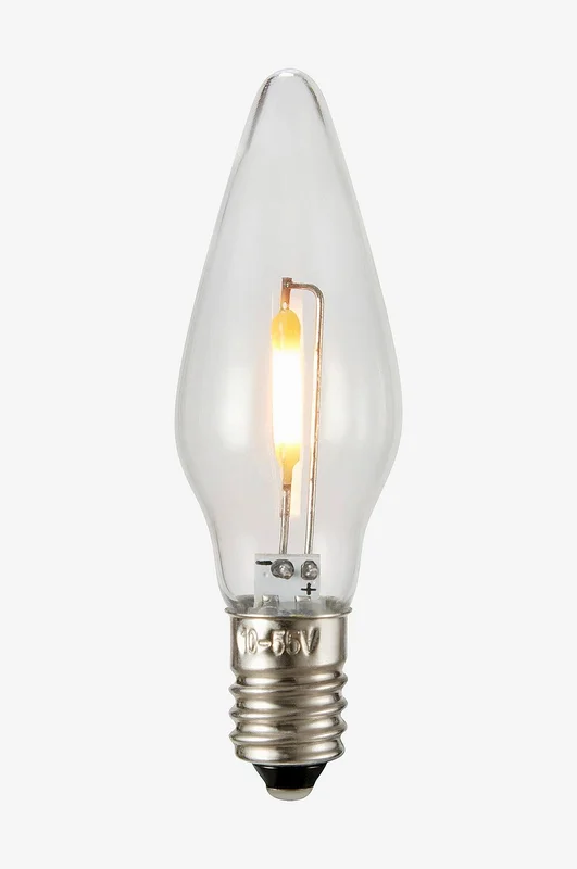 Markslöjd - Glödlampa Filament 3-P 10-55V 0,5W E10 LED - Transparent - Ljuskällor & glödlampor - Från Homeroom
